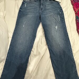 Women's Straight Leg Jeans in Classic Blue